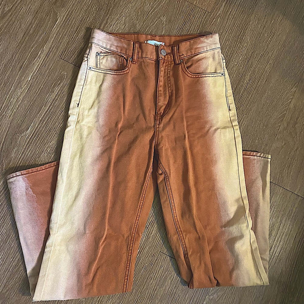 Two toned jeans